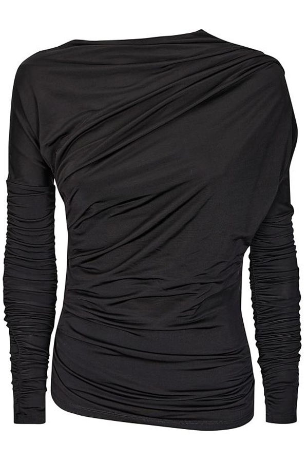 Ganni Tunic Top - Black