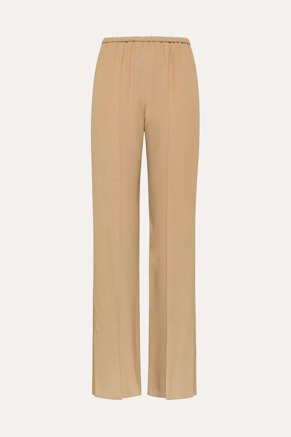 Forte Forte Envers Satin Matte Trousers - Paglierino