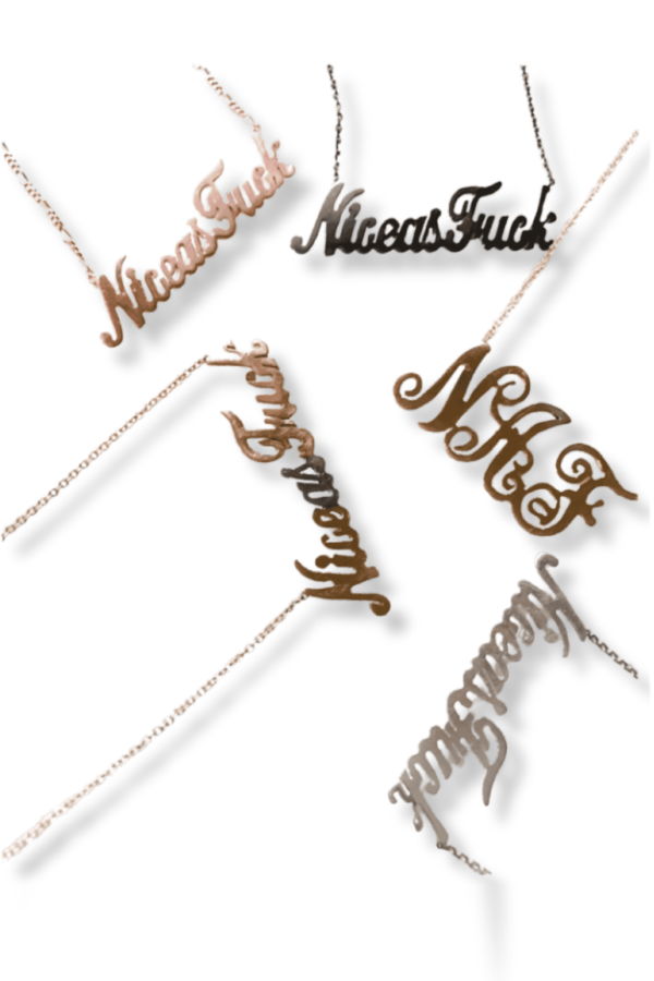 Pade Vavra Nice As Fuck Necklace