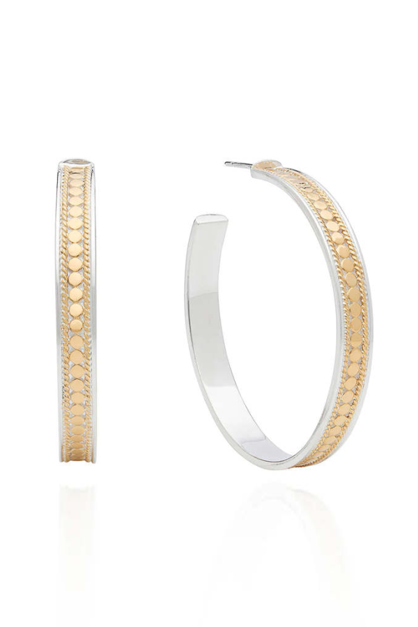 Anna Beck Classic Large Hoop Earrings - Gold