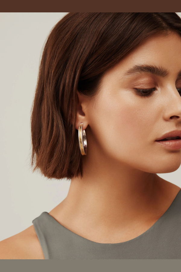 Anna Beck Classic Large Hoop Earrings - Gold