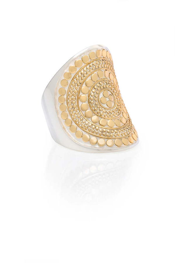 Anna Beck Classic Saddle Ring - Gold