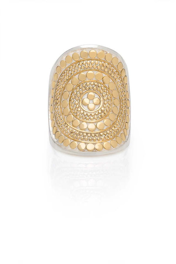 Anna Beck Classic Saddle Ring - Gold