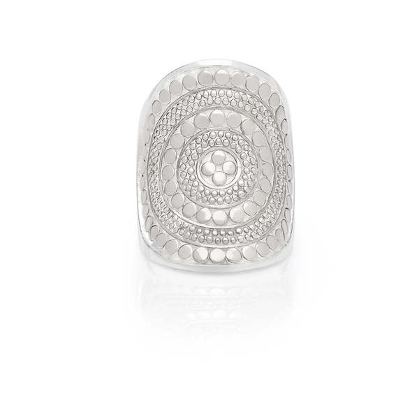 Anna Beck Classic Saddle Ring - Silver