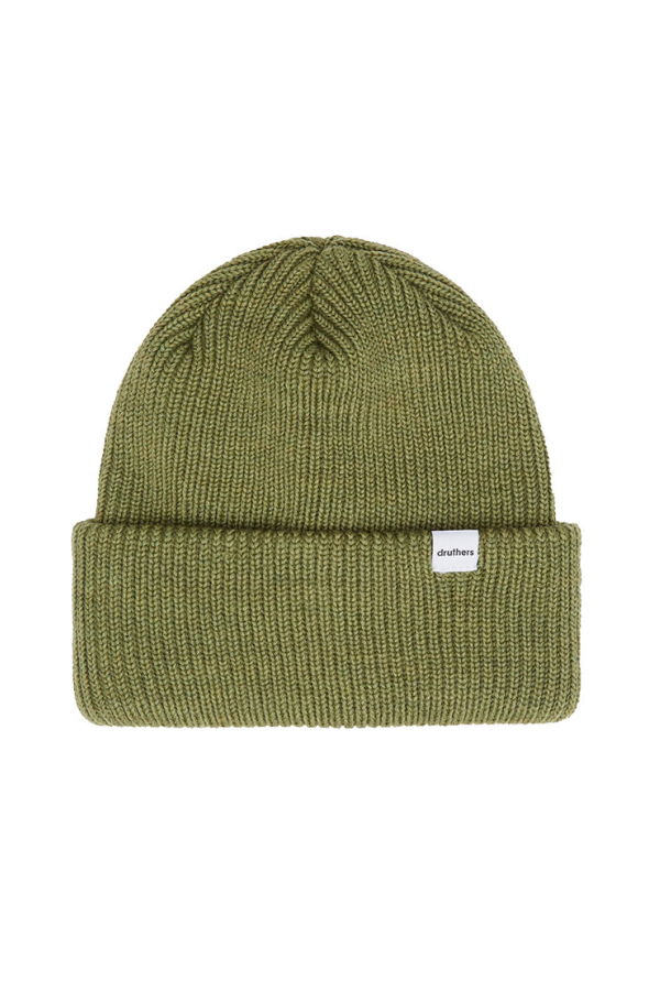 Druthers Merino Wool 1x1 Knit Beanie
