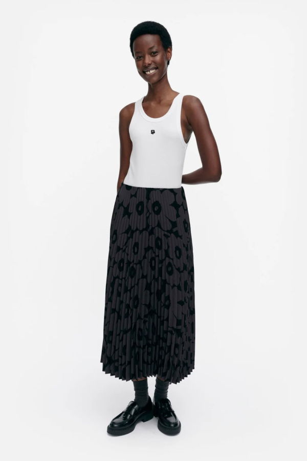 Marimekko Kedol Unikko Placement Tank Top - White