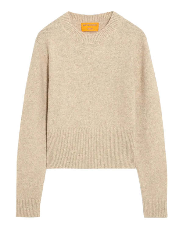 Guest in Residence Alina Crew Sweater - Sandstone