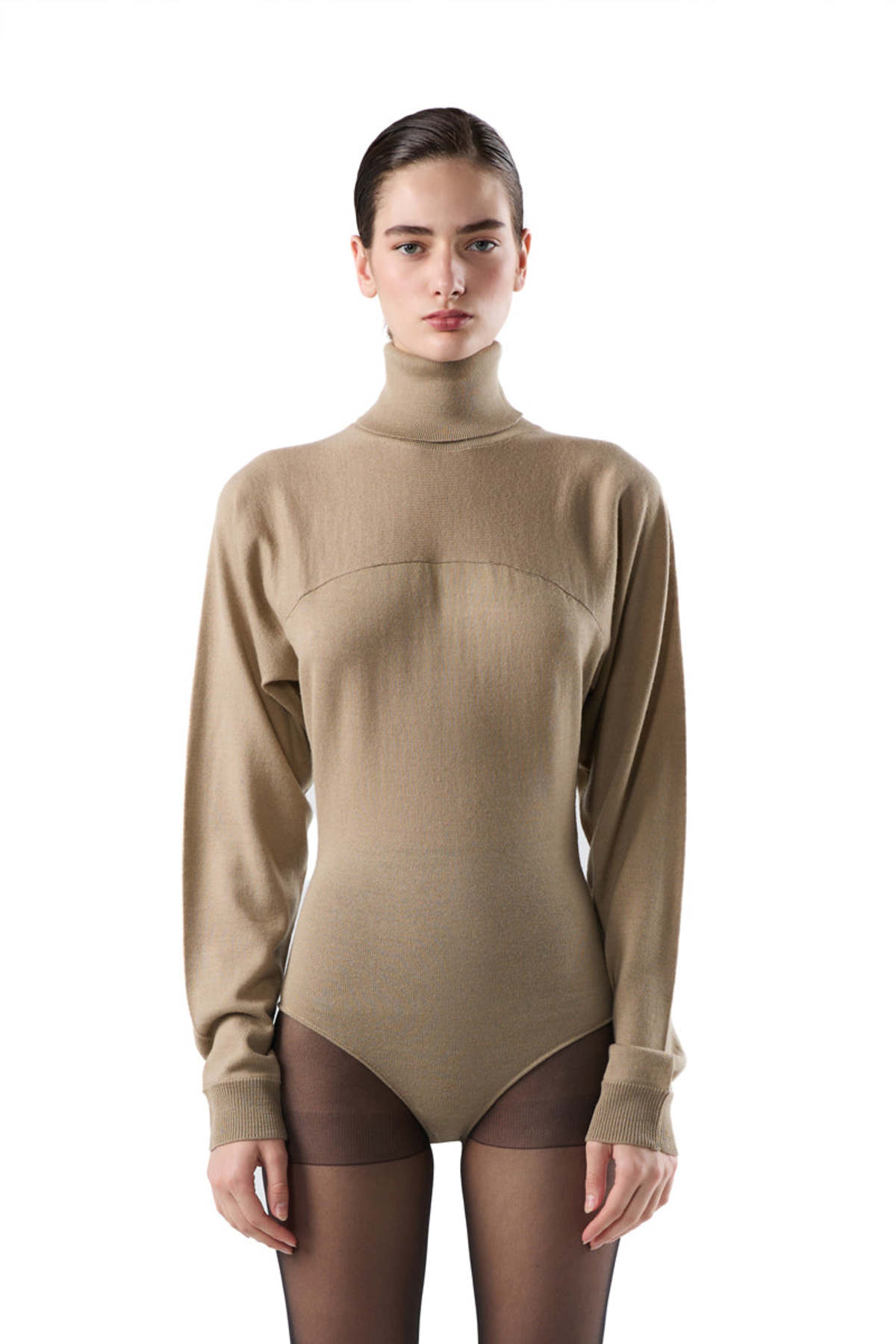MM6 Maison Margiela Turtleneck Bodysuit - Image 1 of 4