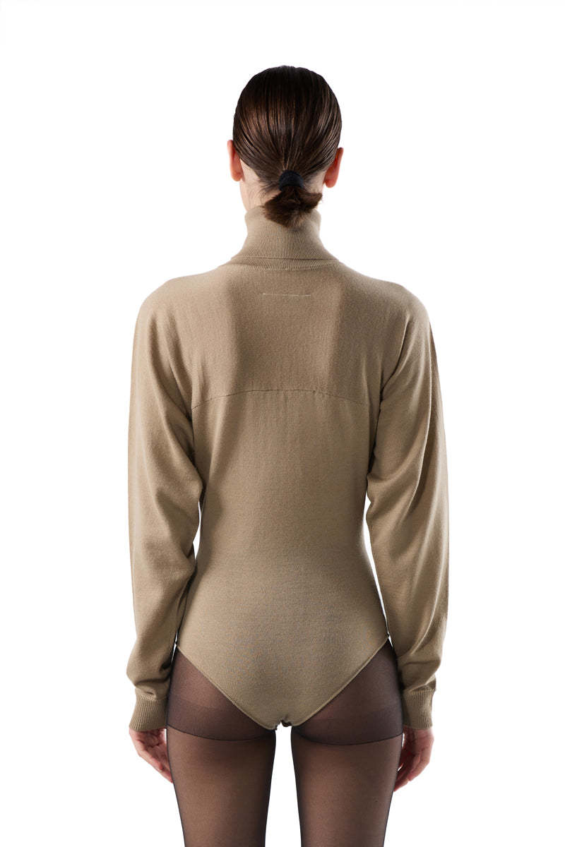 MM6 Maison Margiela Turtleneck Bodysuit