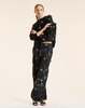 Cynthia Rowley Bouquet Printed Cargo Pants - Black Floral - Thumbnail 3