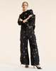 Cynthia Rowley Bouquet Printed Cargo Pants - Black Floral - Thumbnail 4