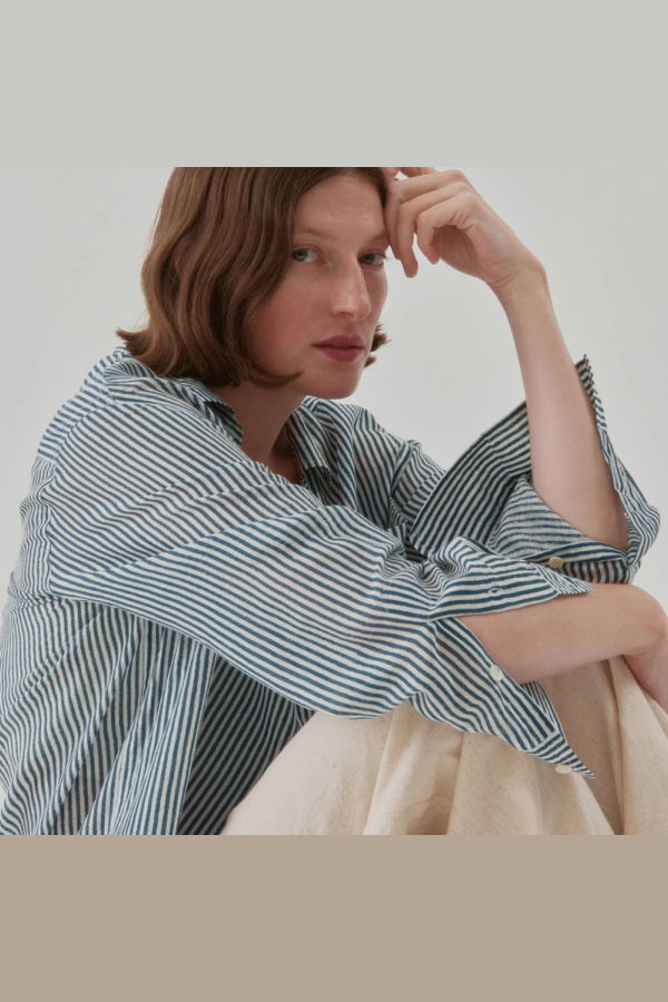 Nymane Chris Shirt - Indigo