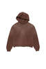 Acne Studios Logo Hooded Sweater Hoodie - Chocolate Brown - Thumbnail 1
