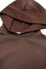 Acne Studios Logo Hooded Sweater Hoodie - Chocolate Brown - Thumbnail 3