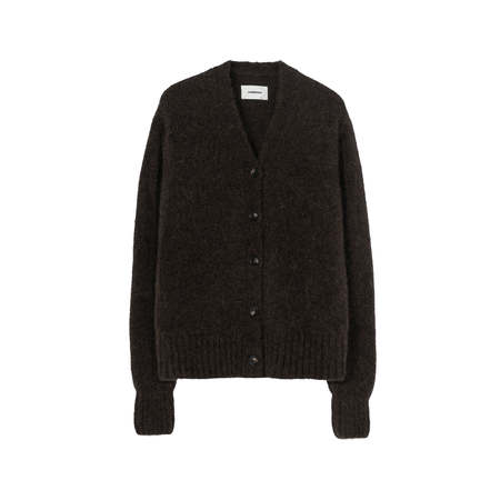 トップス DISCOVERED COCO TWEED KNIT CARDIGAN JKT tweed-cardigan-WBKACD05M38-