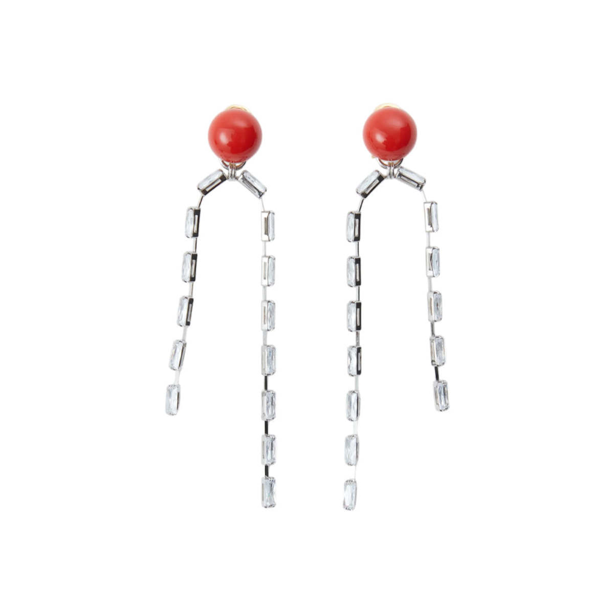 Rachel Comey Draped Baguette Earrings - Image 1 of 4