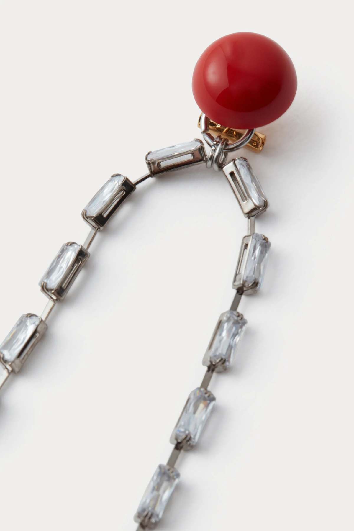 Rachel Comey Draped Baguette Earrings - Image 3 of 4