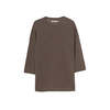 Cordera Merino Wool Oversized T-Shirt Sweater - Thumbnail 1
