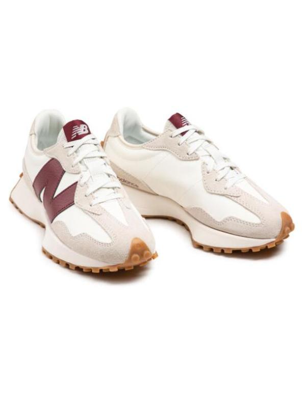 New Balance 327 Sneakers - White Red