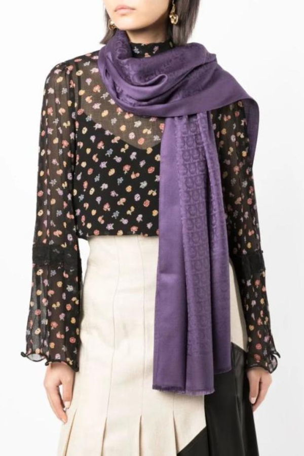 Ferragamo Scarf - Almond