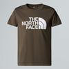 THE NORTH FACE Tee - Smokey Brown TNF White - Thumbnail 1