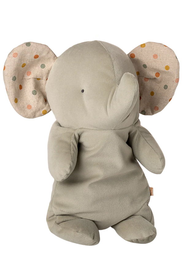 Maileg Safari Friends Medium Elephant Soft Toy - Gray