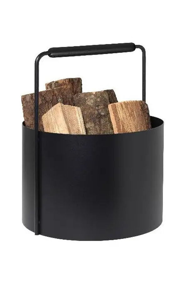 Blomus Ashi Firewood Basket - Black