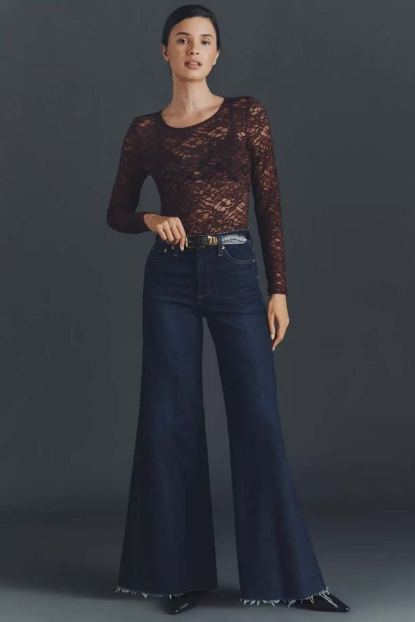 Pistola Izzy High Rise Super Wide Leg Jeans