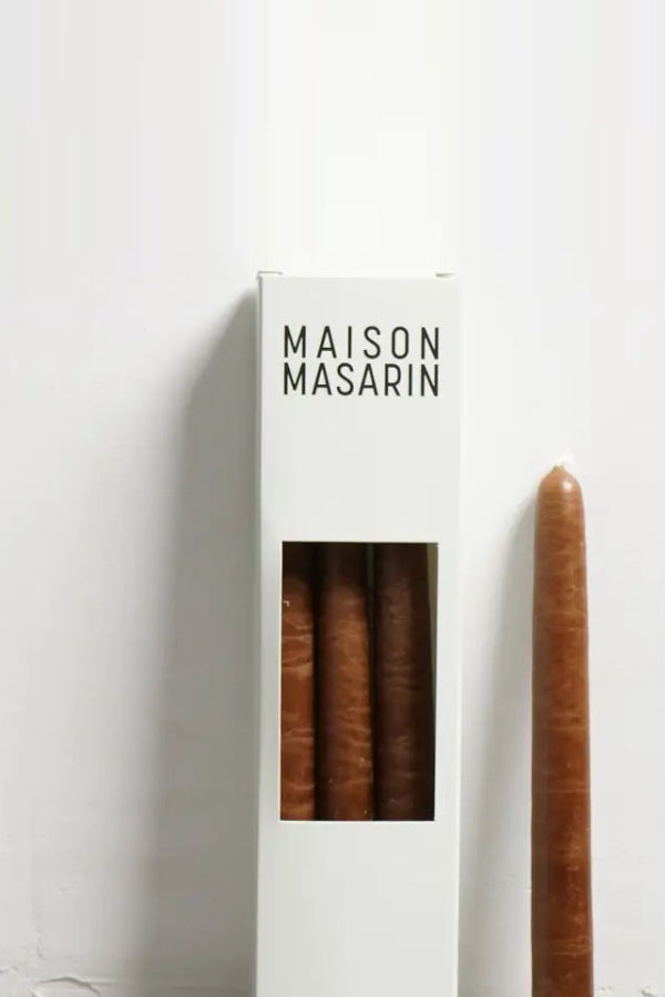 Maison Masarin Handcrafted French Stick Candles - Brown