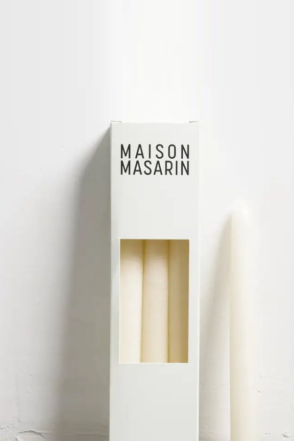 Maison Masarin Handcrafted French Stick Candles - Chalk