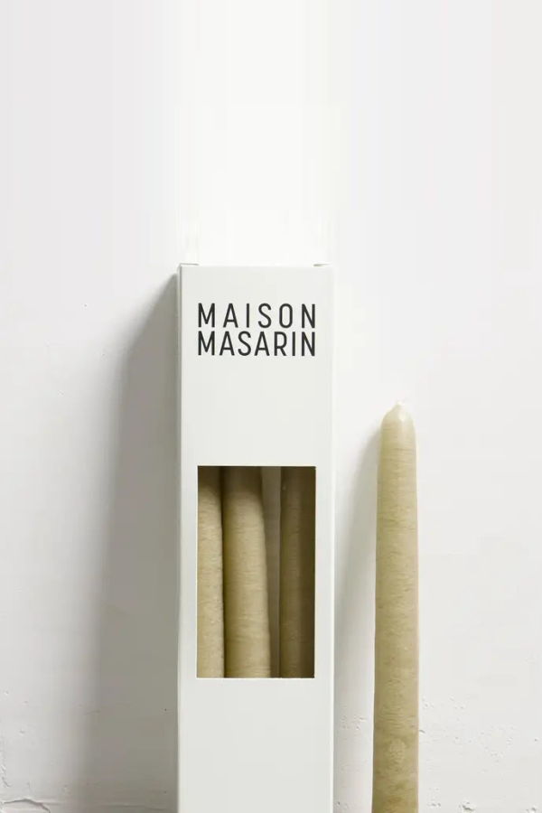 Maison Masarin Handcrafted French Stick Candles - Natural