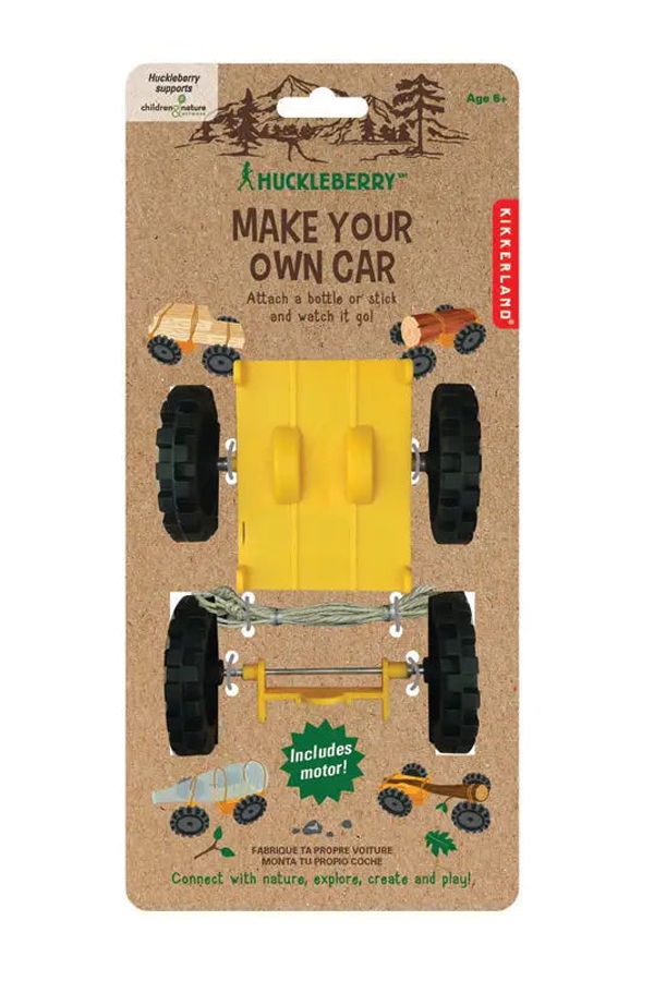 Huckleberry by Kikkerland Make Your Own Car Toy