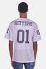Blue&Cream Hitters Football Jersey - Grey - Thumbnail 7