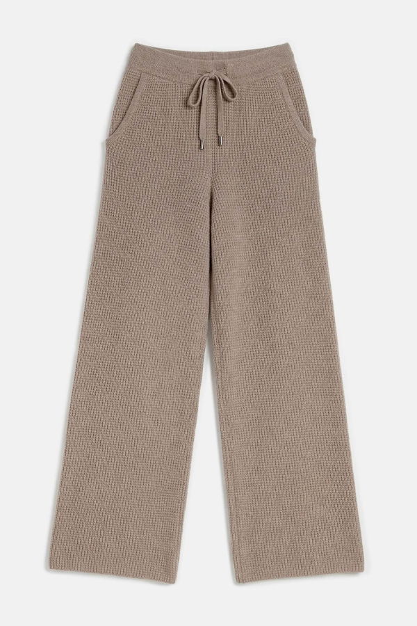 The Tile Club Kennedy Cashmere Waffle Pants