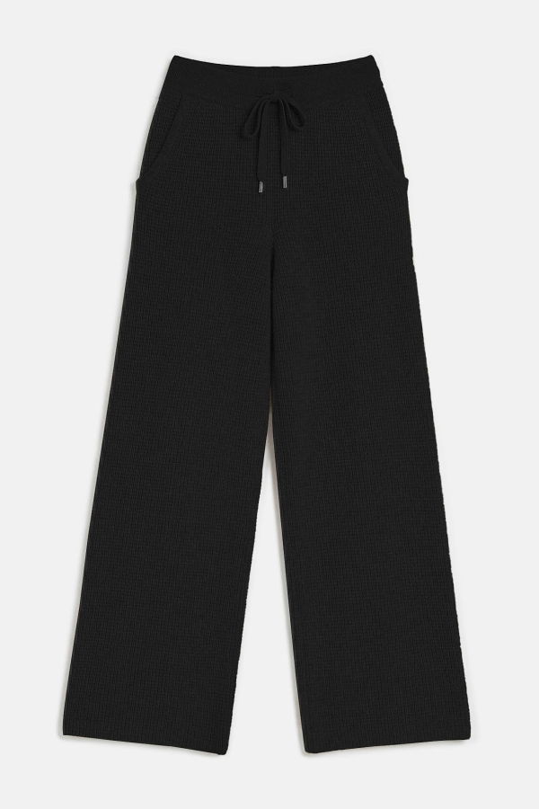 The Tile Club Kennedy Cashmere Waffle Pants