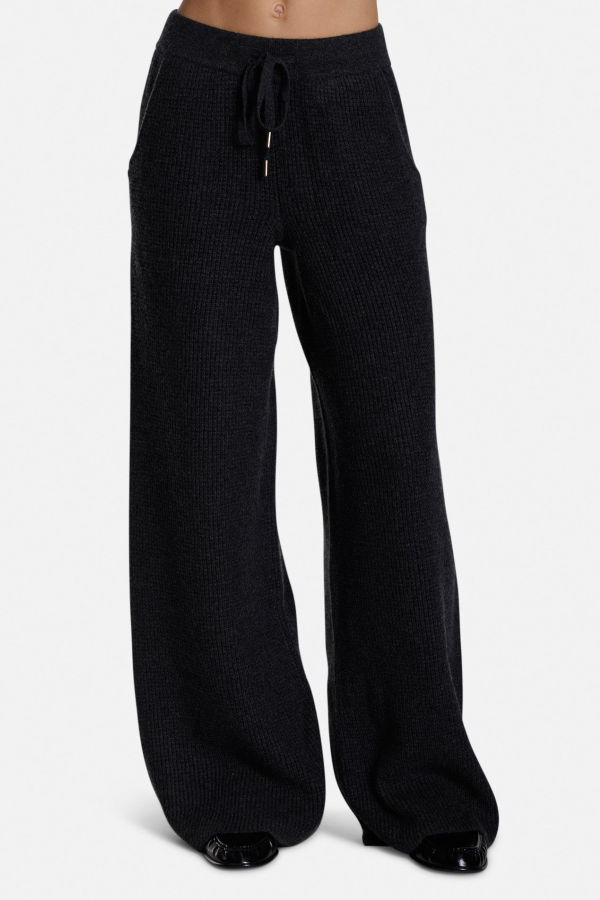 The Tile Club Kennedy Cashmere Waffle Pants