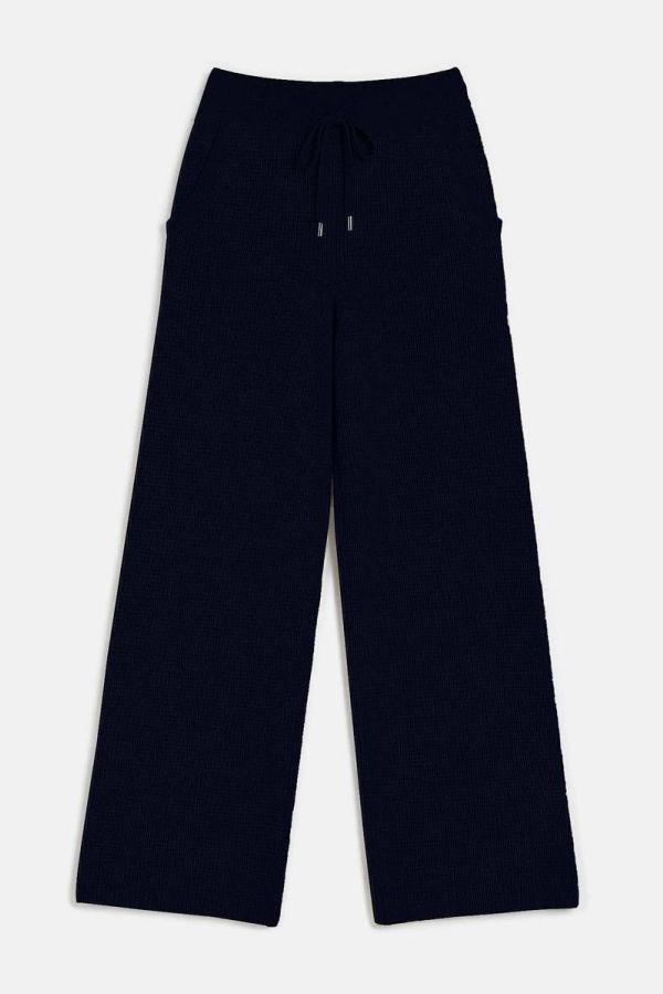The Tile Club Kennedy Cashmere Waffle Pants