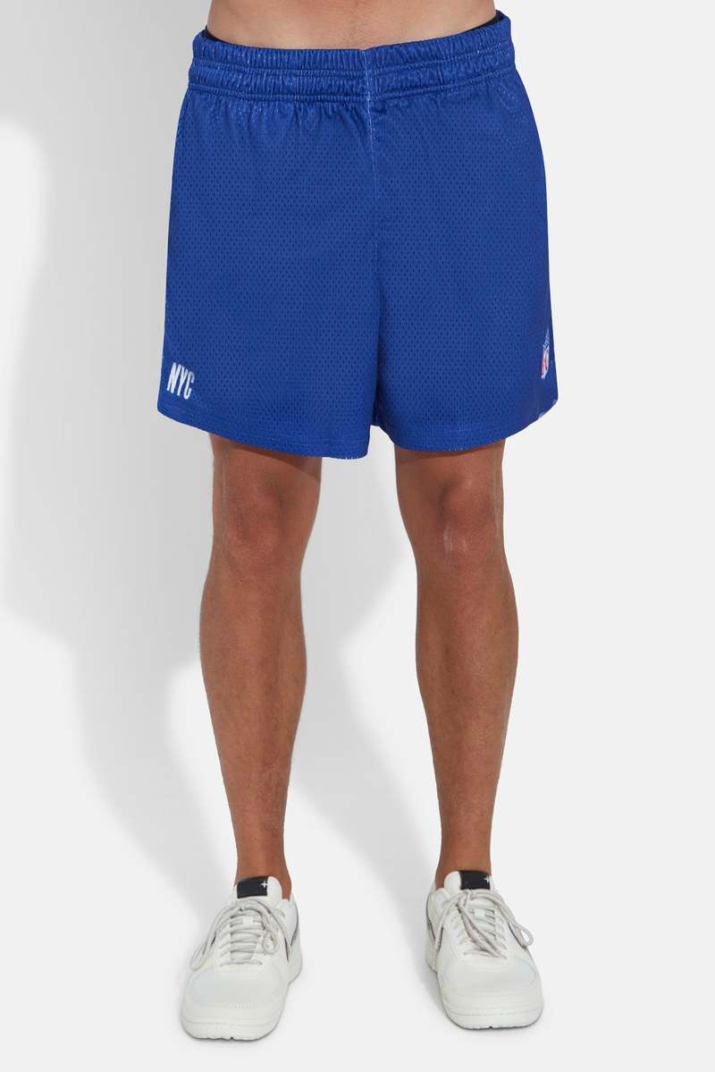 Blue&Cream NY Giants Mesh Shorts