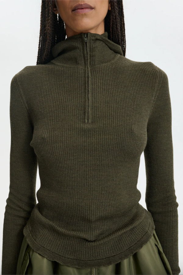 Cecilie Bahnsen CBBelma Knit Hoodie Sweater