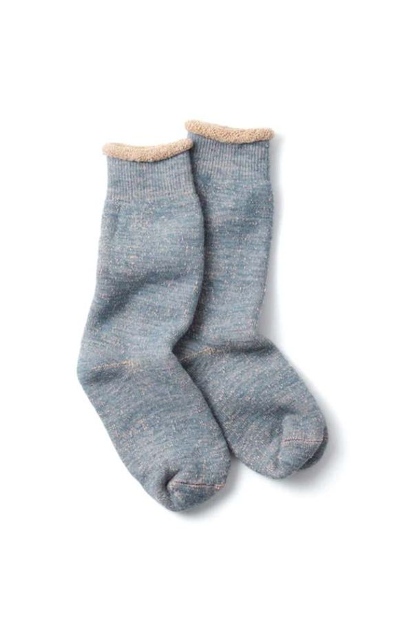 Rototo R1001-BR Double Face Crew Socks