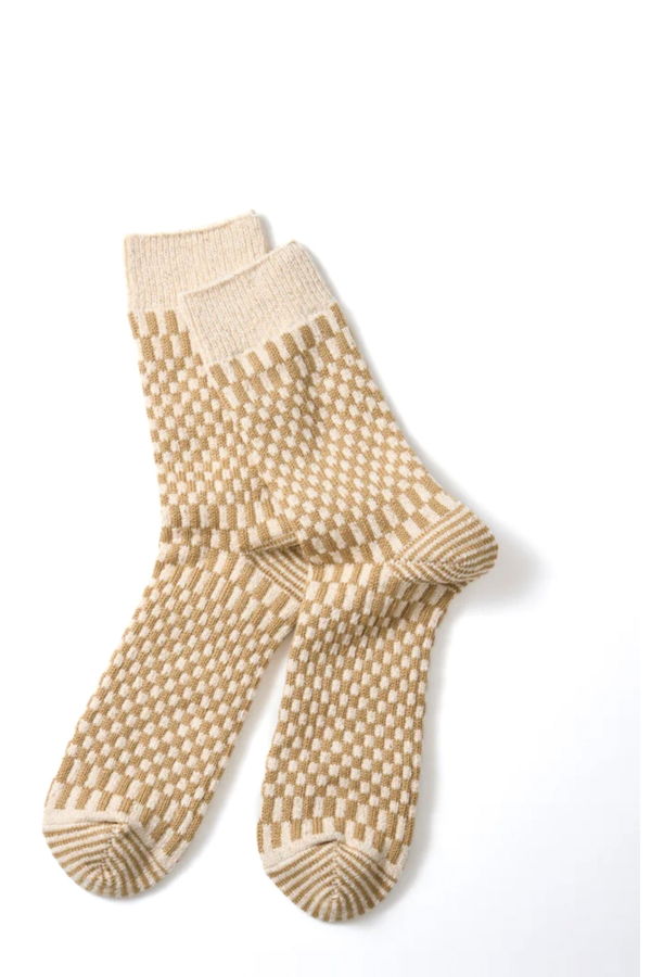 Rototo R1621 Checkerboard Socks