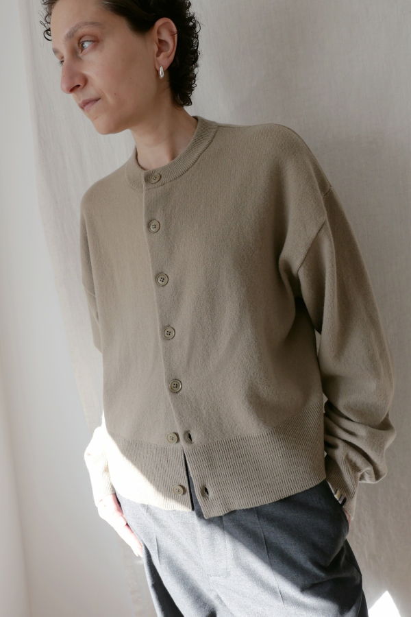 Extreme Cashmere N°170 Chou Cardigan - Dust