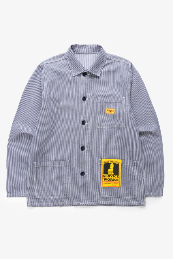 Service Works Hickory Stripe Chore Shirt