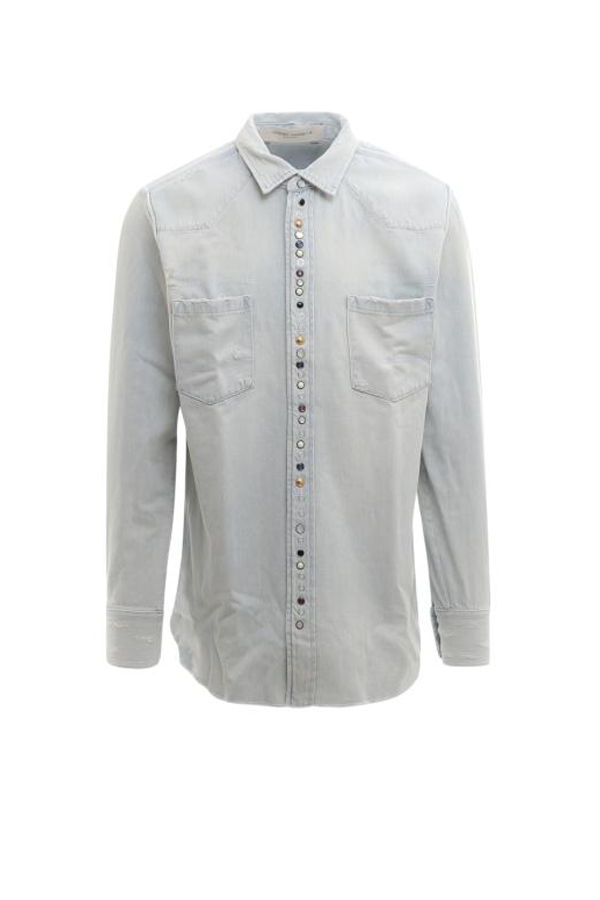 Golden Goose GMP00487P00063650100 Shirt - Blue
