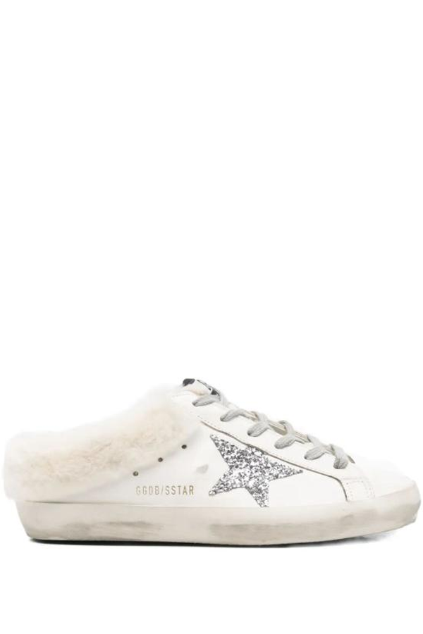 Golden Goose Sneakers - White Silver Beige