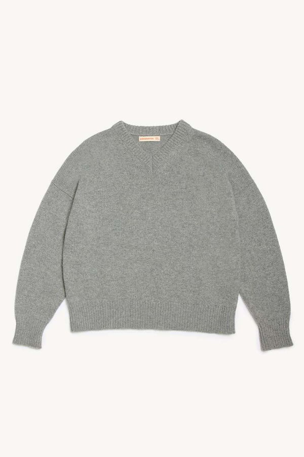 &Daughter Balla Slouch V Neck Sweater