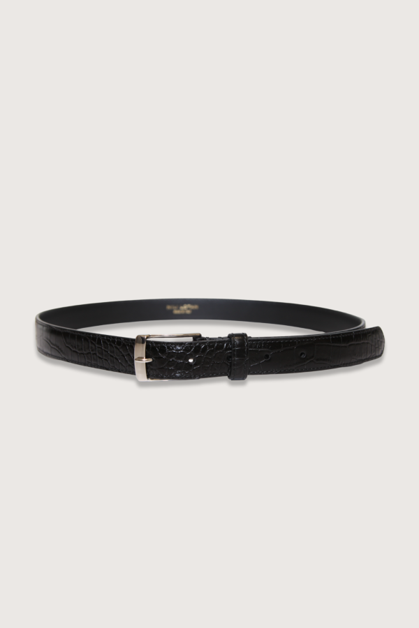 Nili Lotan Dana Belt - Black/Silver