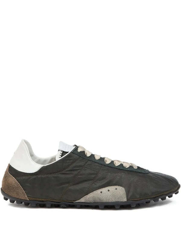 Maison Margiela Low Top Sneakers - Dusty Green/Black Maison Margiela Low Top Sneakers - Dusty Green/Black