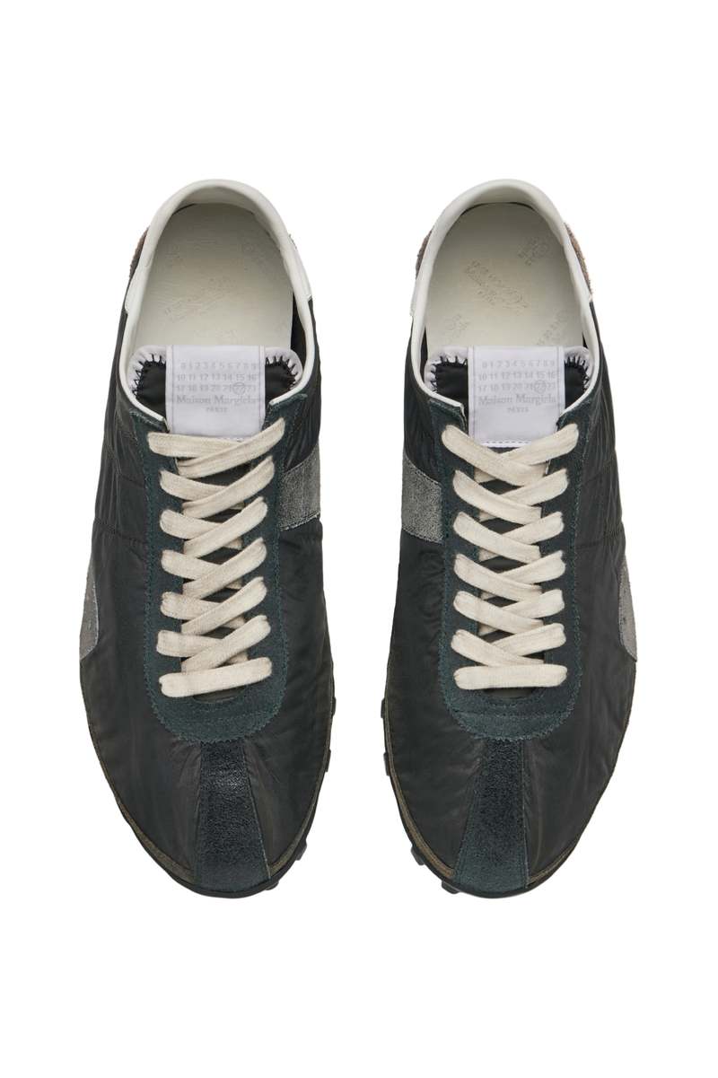 Maison Margiela Low Top Sneakers - Dusty Green/Black