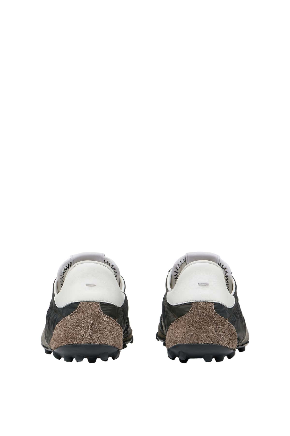 Maison Margiela Low Top Sneakers - Dusty Green/Black - Image 5 of 6